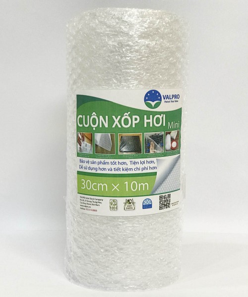 Cuộn xốp hơi mini 30cm x 10m