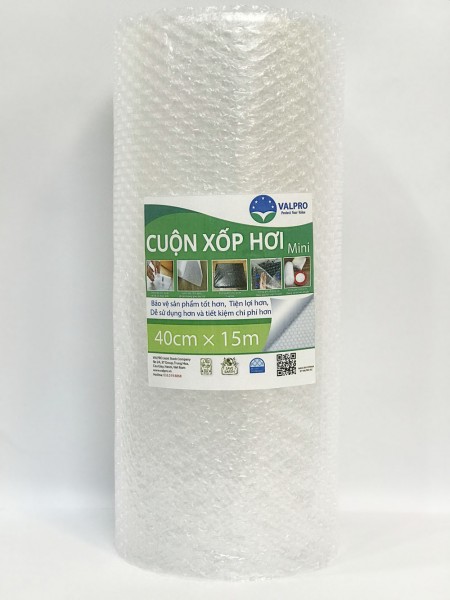 Cuộn xốp hơi mini 40cm x 15m